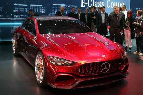 Geneva 2017: Mercedes-AMG reveals four-door GT Concept image