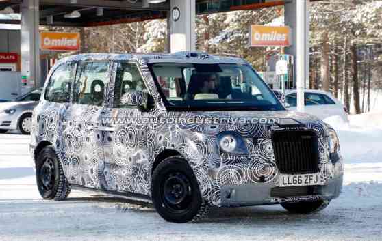 Spied: 2018 London Taxi goes out for winter testing image