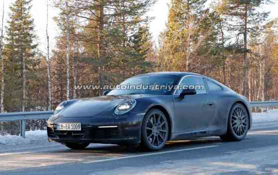 Spied: Porsche continues development for next-gen 911 image
