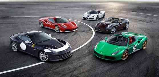 Ferrari celebrates 70th anniversary with unique liveries image