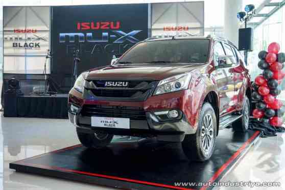 2017 Isuzu mu-X Black Series launched in Cebu image