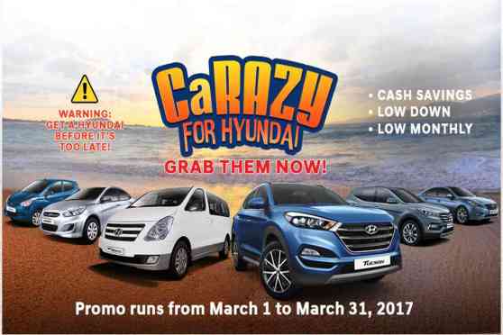 Start summer with the CaRAZY for Hyundai promo image
