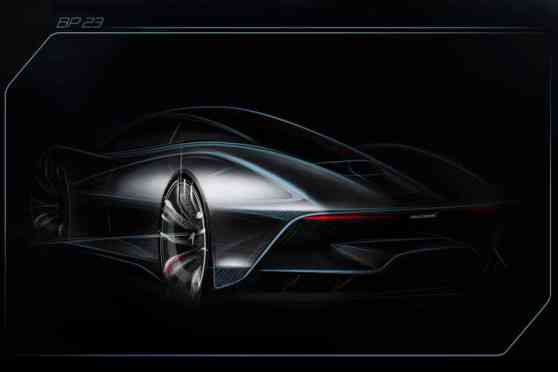 McLaren reveals a preview of the three-seater Hyper-GT  image