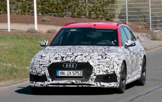 Spied: Audi RS4 Avant undergoes further testing image