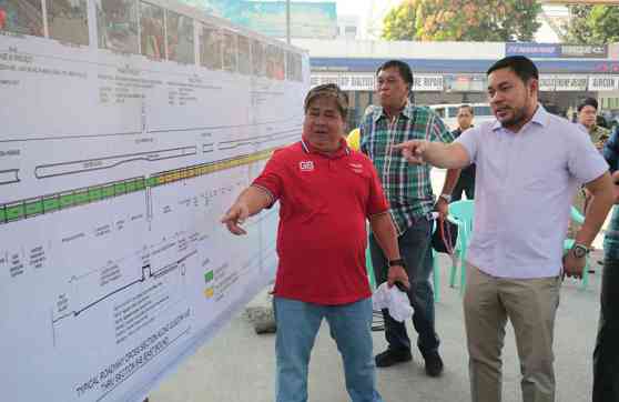 DPWH opens new flood mitigation drains along Timog Avenue image