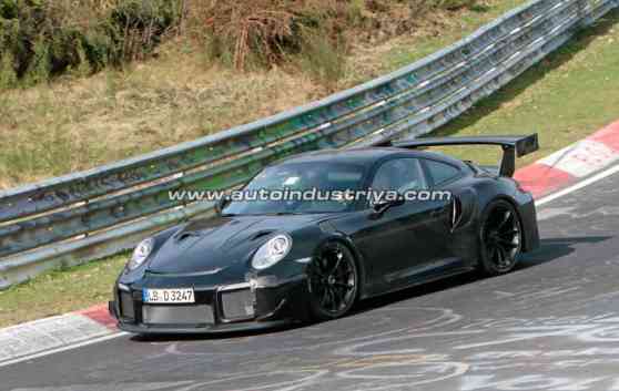 Spied: Porsche 911 GT2 RS spotted at The Ring image