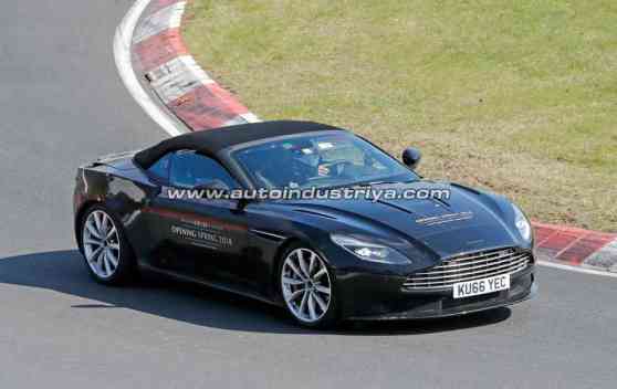 Spied: Drop top Aston Martin DB11 Volante makes its rounds image