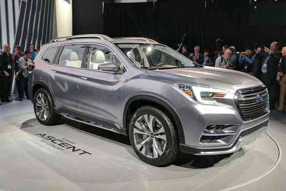 New York 2017: Subaru Ascent 7-seat SUV concept premieres image