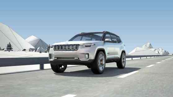 Shanghai 2017: Jeep Yuntu three-row PHEV concept debuts image