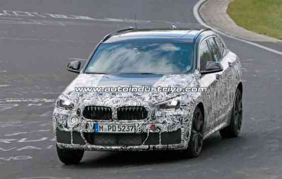 Spied: 2018 BMW X2 takes a trip to the track image