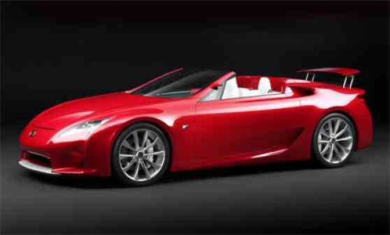 Lexus LF-A Takes on Roadster Form image