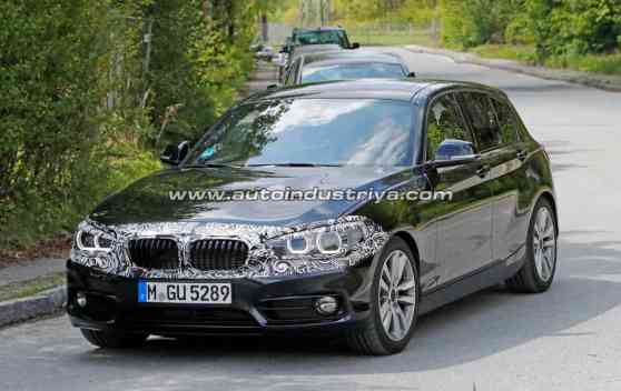 Spied: Current BMW 1 Series gets another facelift image