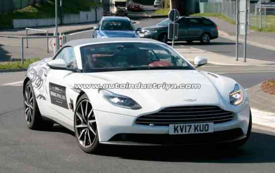 Spied: Aston Martin DB11 Volante sheds more camo image