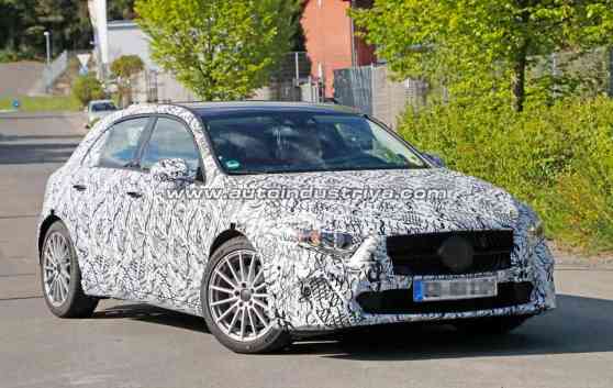 Spied: All-new Mercedes-Benz A-Class seen with less camouflage image