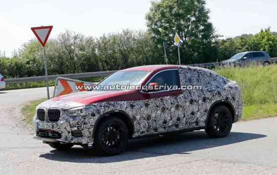 Spied: BMW X4 facelift makes rounds on its home turf image