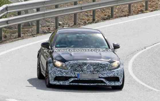 Spied: Mercedes-AMG C63 Coupe gets a facelift image