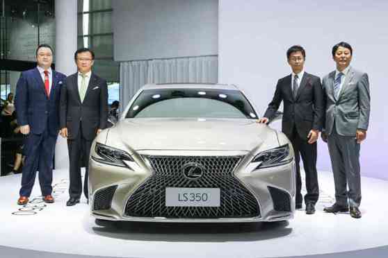 2018 Lexus LS 350 silently breaks cover in China image