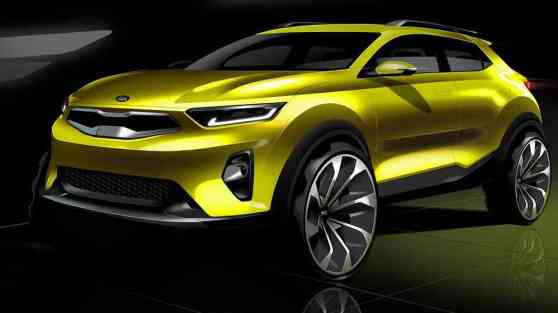 Upcoming 2018 Kia Stonic previewed in design sketches image