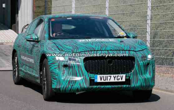 Spied: A first look at the all-electric 2018 Jaguar I-Pace image