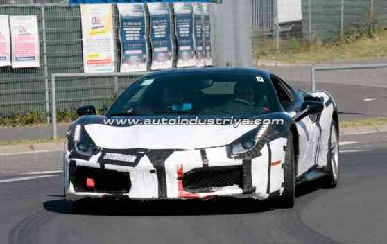 Spied: Ferrari 488 GTB test mule hints at new performance version image