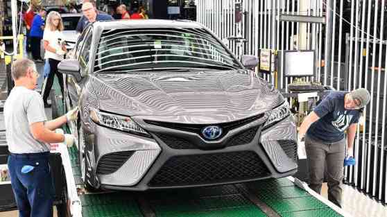Toyota begins production of 2018 Camry in Kentucky image