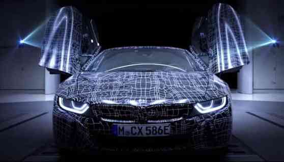 BMW gives a glimpse of 2018 i8 Roadster image