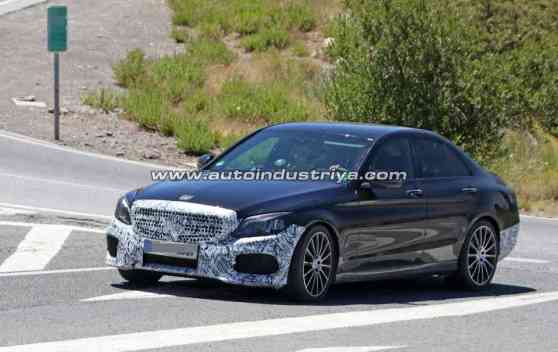 Spied: 2018 Mercedes-Benz C-Class refresh spotted anew image