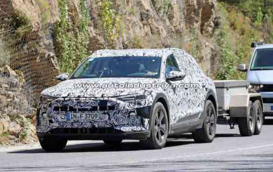 Spied: Audi busy testing upcoming e-tron quattro EV  image