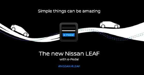 2018 Nissan Leaf will come with automaker&rsquo;s new e-Pedal image