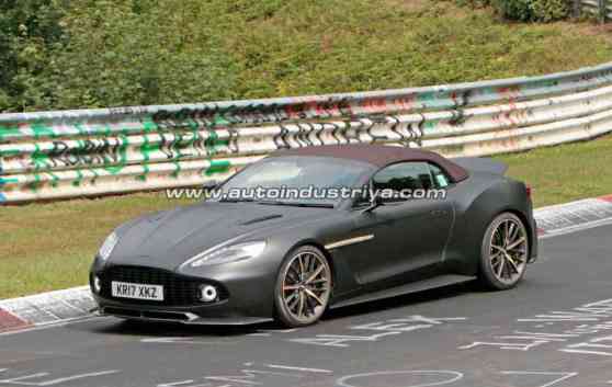 Spied: Sleek Aston Martin Vanquish Zagato Volante underway image