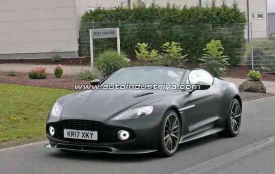 Spied: Aston Martin Vanquish Zagato Speedster seen at the 'Ring image