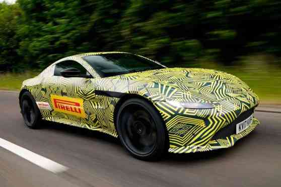2018 Aston Martin V8 Vantage gets early preview image