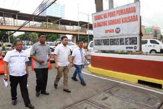 DPWH opens two expanded roads and flood control structure in QC image