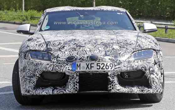 Spied: 2018 Toyota Supra spotted with LED headlights image