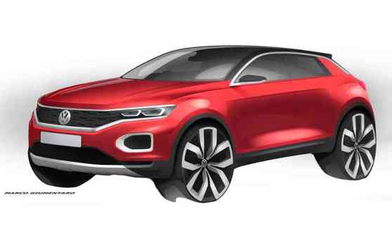 Official teaser images of all-new Volkswagen T-Roc released image