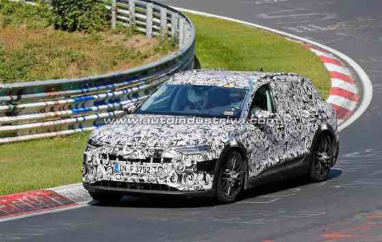 Spied: Audi e-tron quattro EV visits the Nurburgring image