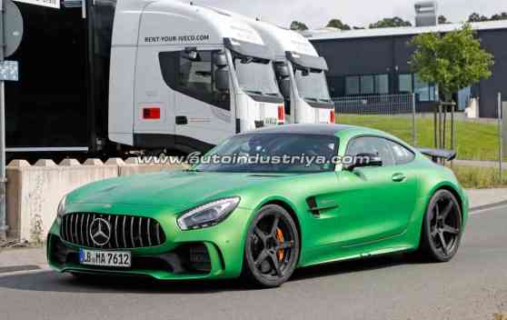 Spied: Mercedes-AMG tests street version of AMG GT4 race car image