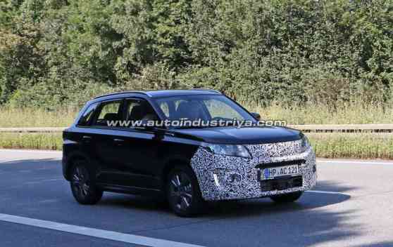 Spied: 2018 Suzuki Vitara facelift spotted once again image