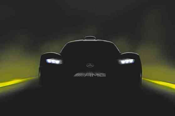 Frankfurt 2017 Preview: Mercedes-AMG teases Project One prior reveal image