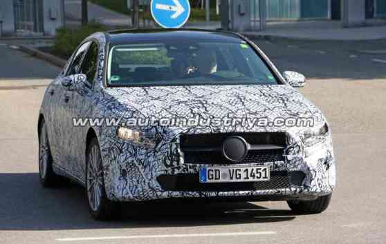 Spied: Mercedes-Benz A-Class sedan seen for the first time image