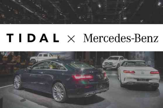 Mercedes-Benz partners with Tidal for music streaming services image