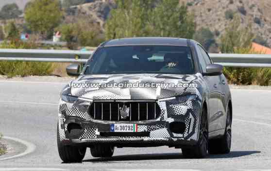 Spied: Maserati out testing V8-powered Levante GTS image