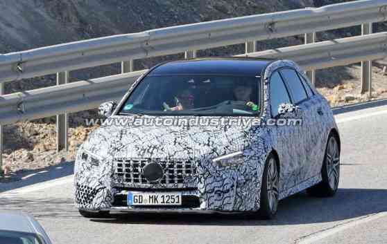 Spied: 2019 Mercedes-AMG A45 sheds more cover image