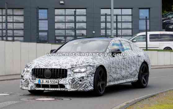 Spied: A closer look at the Mercedes AMG GT4 image