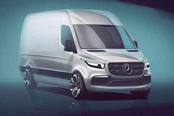 Mercedes-Benz previews next-generation Sprinter van image