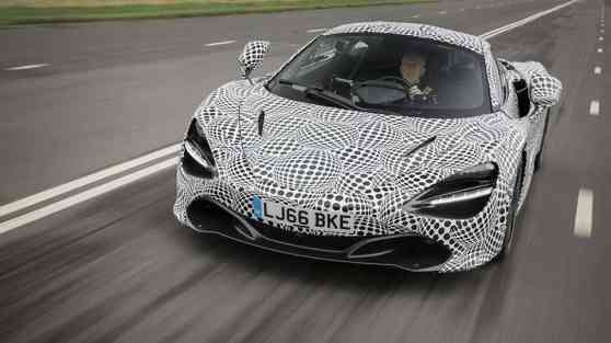 First photos of McLaren BP23 Prototype revealed, to succeed P1 image