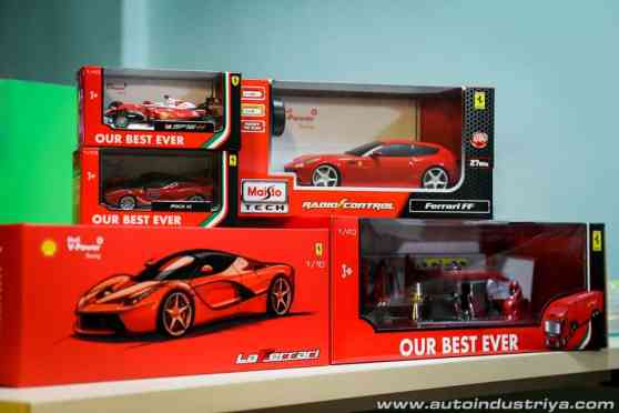 Exclusive Ferrari collectibles now available at select Shell stations image