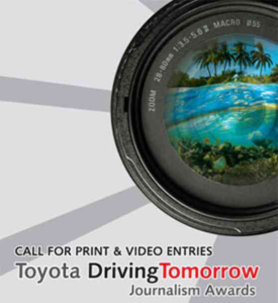 The Toyota Driving Tomorrow Journalism Awards image