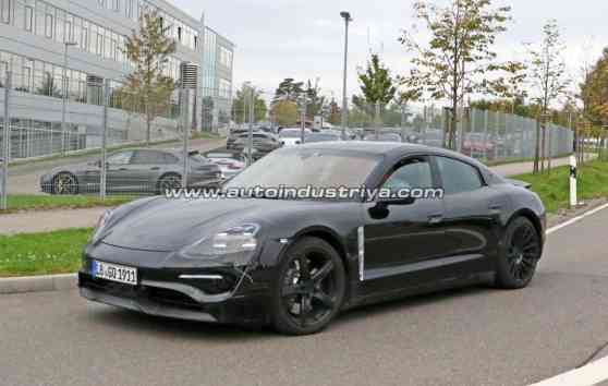 Spied: 2020 Porsche Mission E seen for the first time image