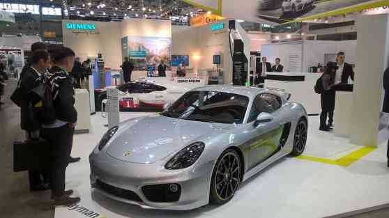 Porsche reveals Cayman e-volution, 'Turbo' Charging System for EVs image